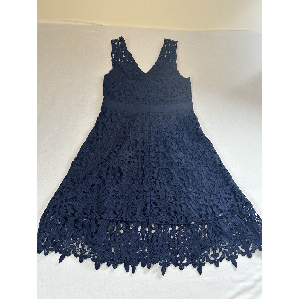 Banana Republic Women's Swing Dress Size 8 Navy Blue Lined BRAND NEW 219